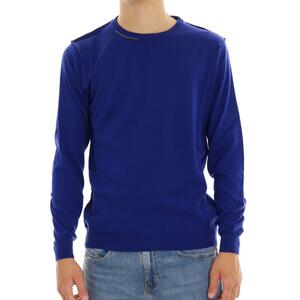 MAGLIA CONTRASTI BLU